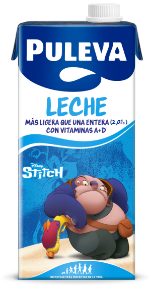 Envase de leche PULEVA Entera Stitch