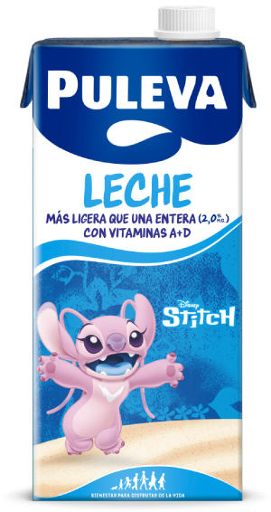 Envase de leche PULEVA Entera Stitch
