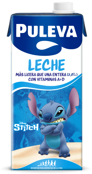 Envase de leche PULEVA Entera Stitch