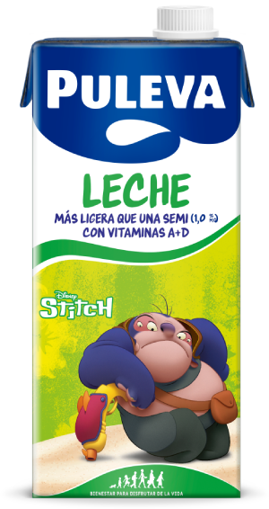 Puleva Leche Semi con Cobra Bubbles - leche semidesnatada con vitaminas A y D campaa
